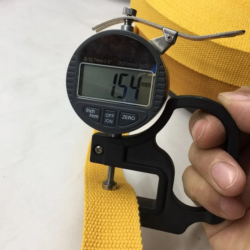 Customized Logo Best Quality 1.54mm Thickness Cotton Webbing For Bag Strap
