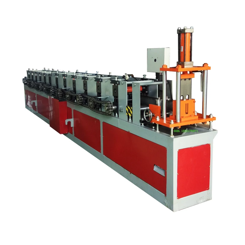 
high quality low price steel shutter door roll forming machine 