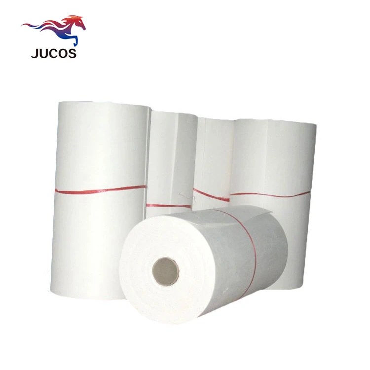 Low Thermal Capacity Refractory Materials Ceramic Fiber Paper For Heating Insulation,