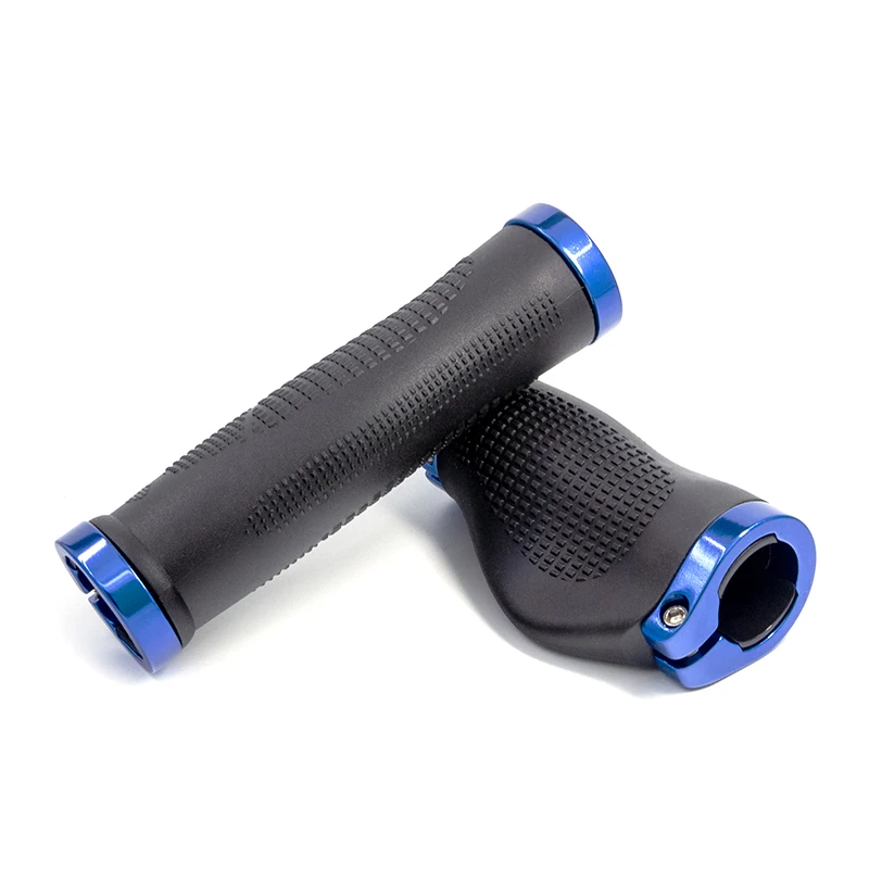 XH-G76BL wholesale other bicycle accessories high quality egro anti-skid  lock on mountain bike handle grip