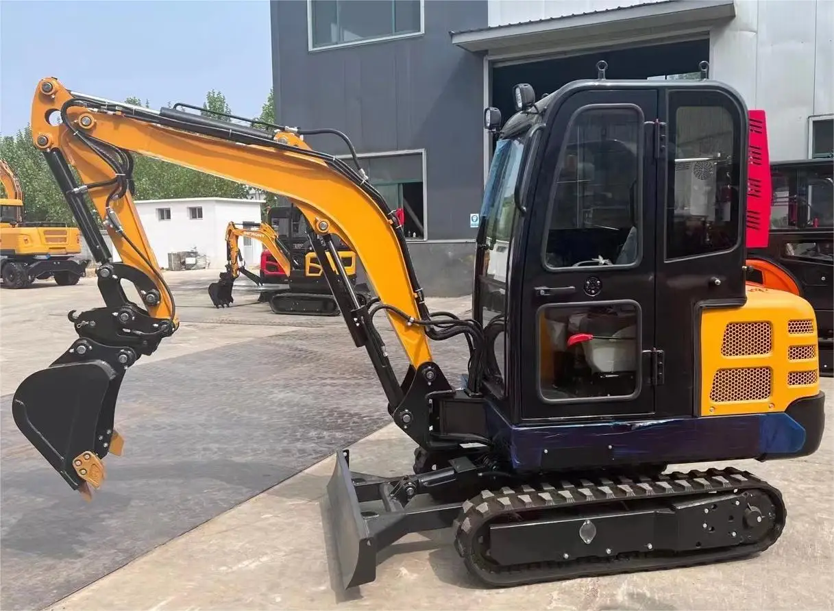 China made 2200KG micro digger mini bucket for excavator cabin for sale