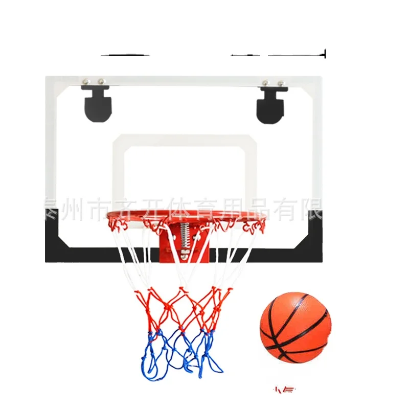 customize Indoor door kids portable mini basketball hoop children shooting dunk hoop with pump and mini basketball