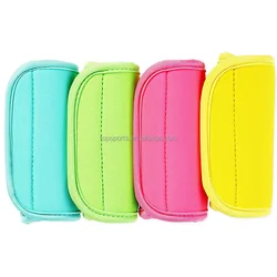 Blank Custom Sublimation Neoprene Luggage Handle Cover Durable Handle Wrap for Luggage/Travel Bag/Baby Stroller