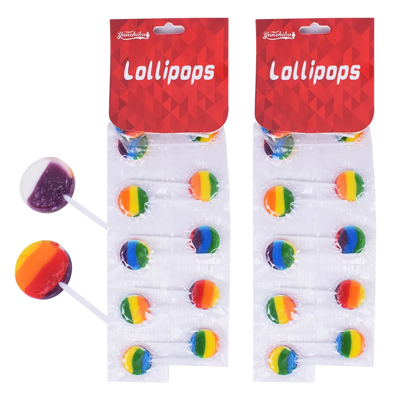 
Manufacturer Direct Sale 8G Round Flat Lollipop For Daily Candies Wtih Competitive Price 