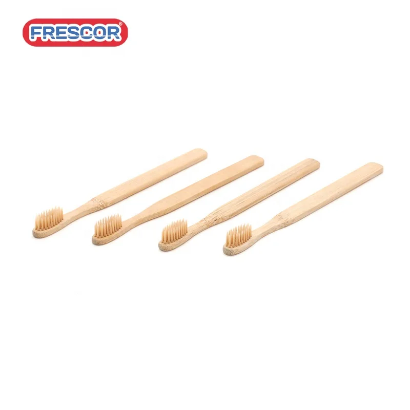 A007 частная марка Amazon Заказная 100% Органическая биоразлагаемая бамбуковая зубная щетка с упаковкой