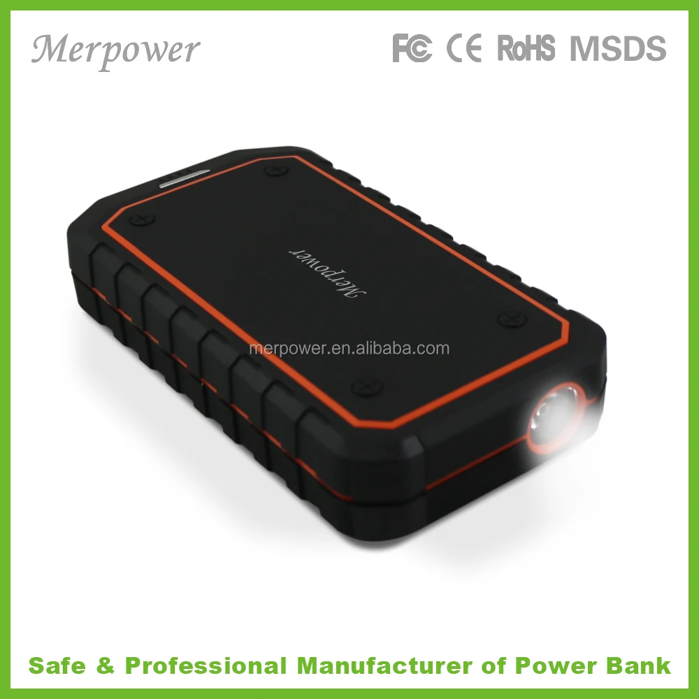 Мощный аккумулятор высокой емкости 10000 мАч jumpstarter powerbank Бестселлер на