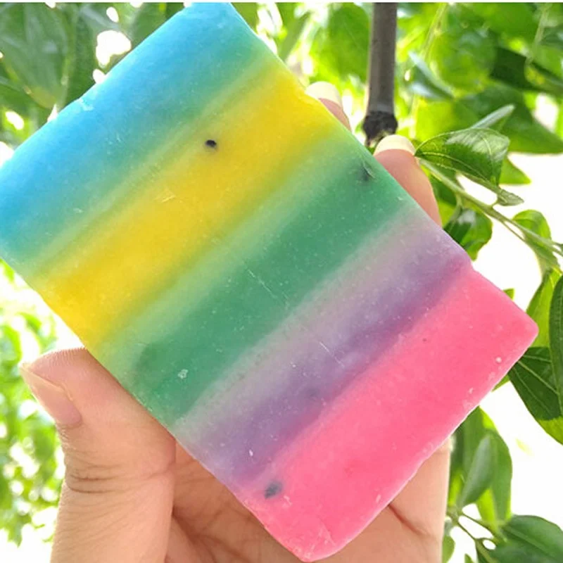 Private Label rainbow Soap 100g Factory Wholesale