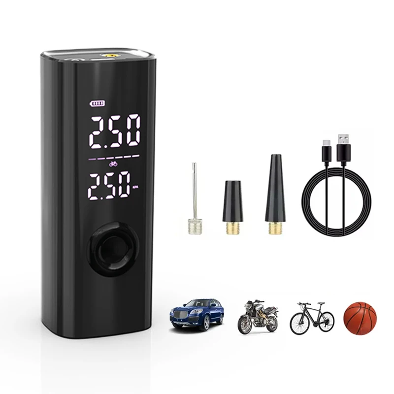 Mini Portable Professional Bike Air Pump motorcycle Small High Quality Bicycle Electric Air Pump Accessories