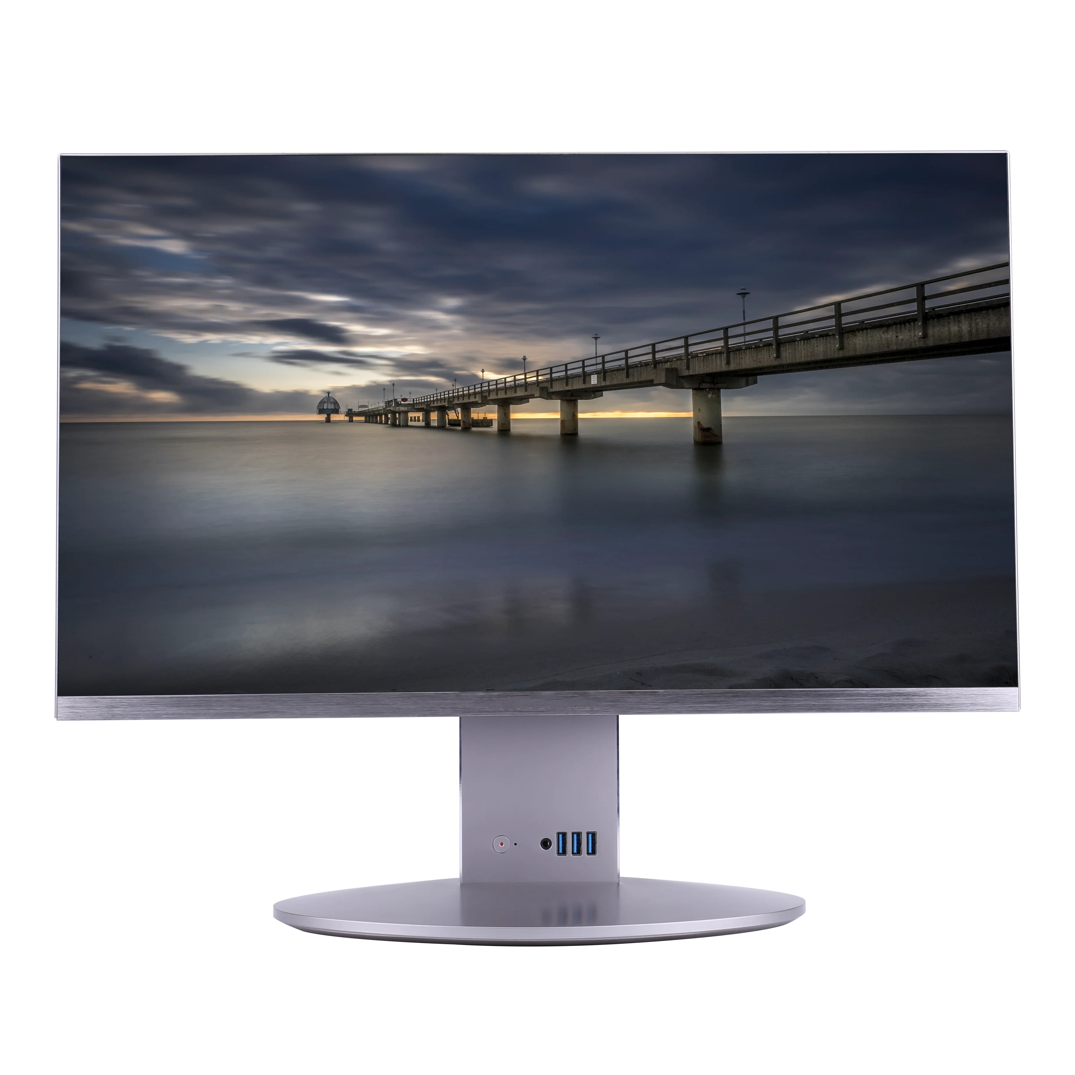 
Ryzen 5 2500U Gaming Full HD IPS Screen 4G 128G Wireless Equipment charging 24 inch all in one pc computers 