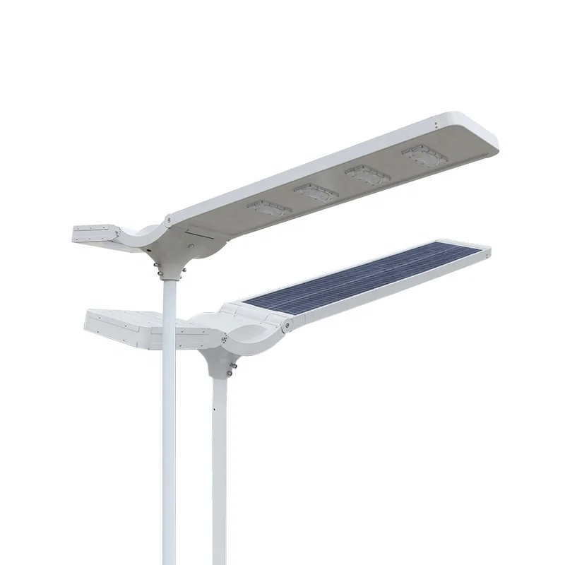 Energy Saving MPPT Integrated Solar Light Street Application Solar Power All In One Solar LED Street Light Outdoor