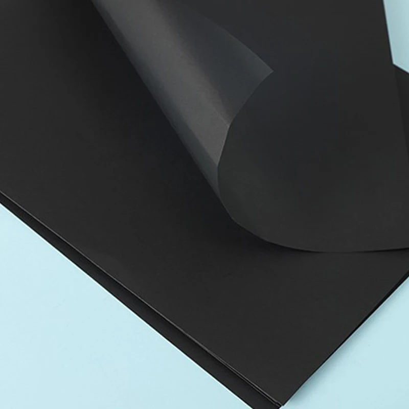 180g cartulina papel bulk black A4 craft paperboard colored cardstock paper sheet origami