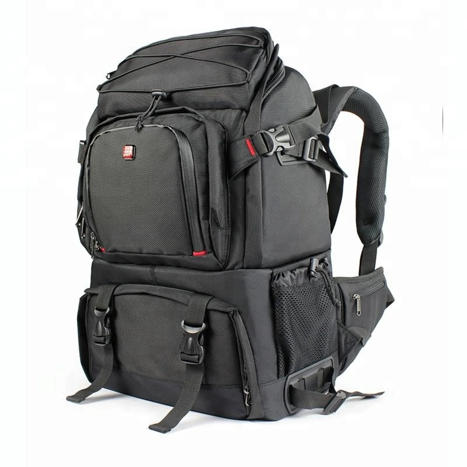 Large Professional DSLR Travel Backpack Gadget Bag With Rain Cover For Laptop And Camera
