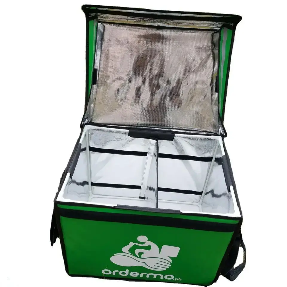 Shoulder handle carry Waterproof thermal delivery bag delivery food bag
