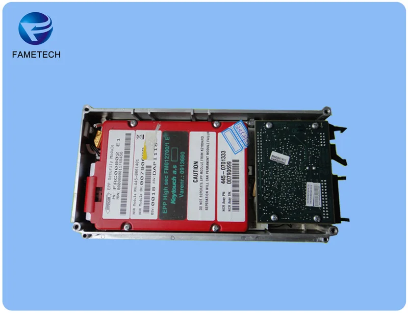  Клавиатура 445-0701333 4450701333 NCR красный ASSY EPP BAPE SECURE