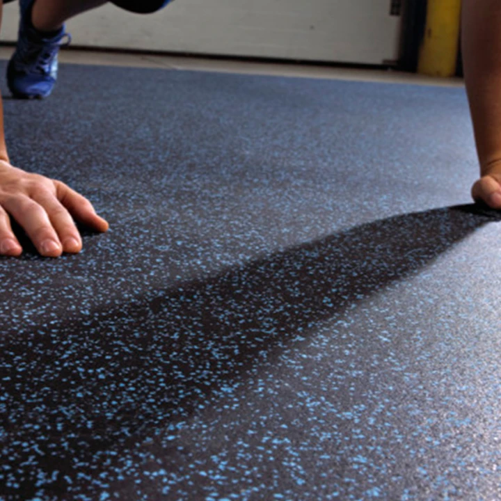 Anti-slip durable rubber mat floor roll epdm gym rubber flooring mats