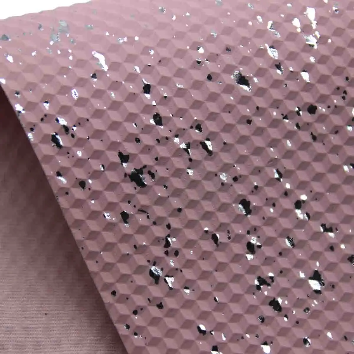 Eco Friendly Free Samples 0.9mm PVC Metallic Leather Fabric for Furniture Bags Shoes