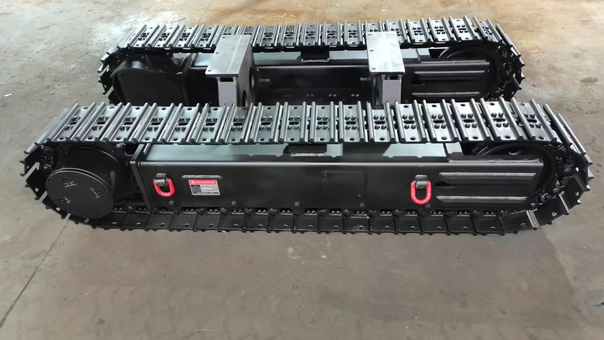New Steel Track Chassis Undercarriage With Customized For 6ton Mining Construction Machinery Chassis Parts
