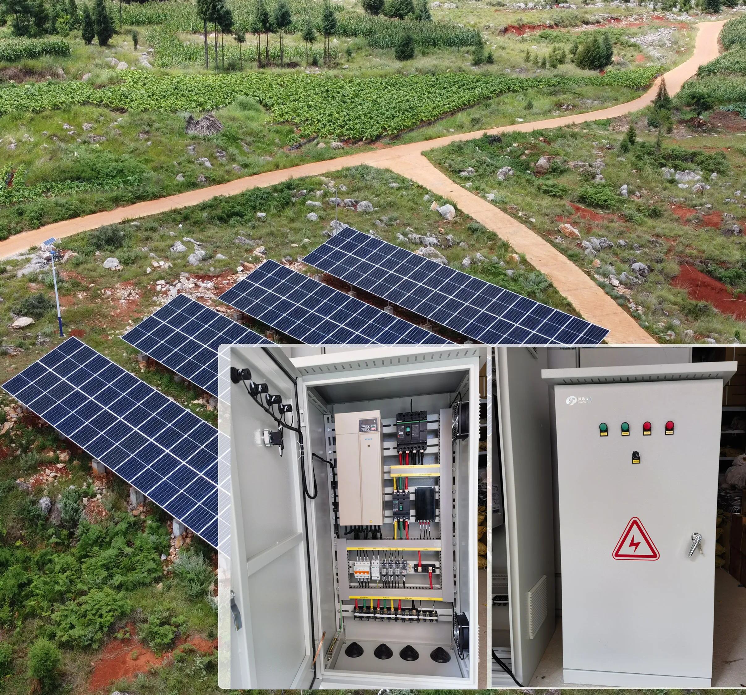 Sunfuture высокоэффективный водяной насос с переменной частотой 30 кВт 35 солнечный инвертор 3 фазы 380 В ~ 480