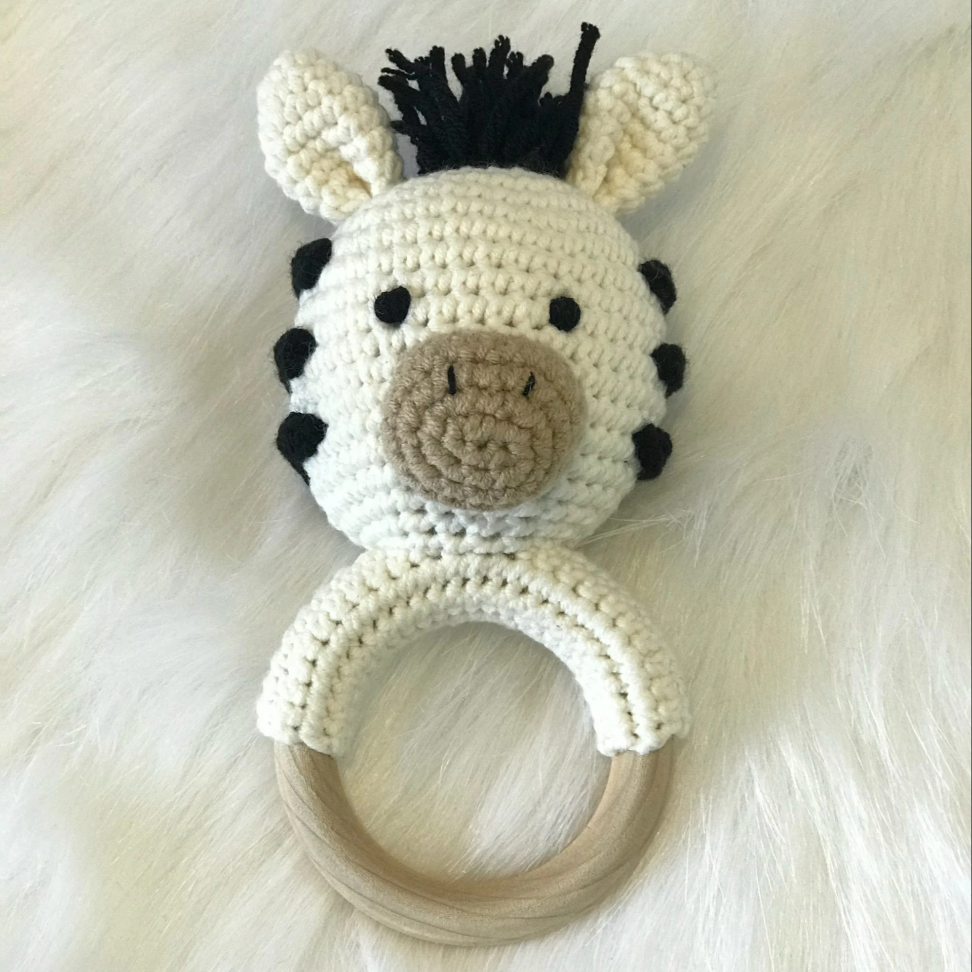 Wool rattles - lovely toys for babies