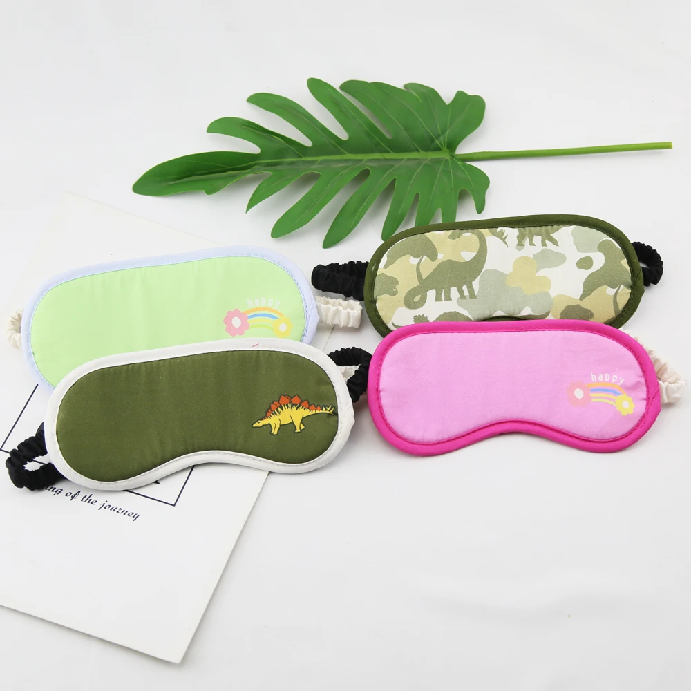 Wholesale 100% Bamboo Fiber Blackout Comfortable Eyemask Adjustable Face Sleep Mask for Travel