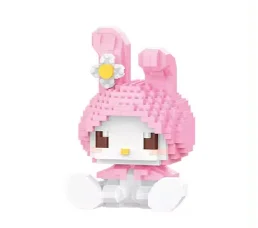 2024 cute block set  Series Box  Cartoon  Bricks Nano Educational Building Action Blocks BX Toys figure