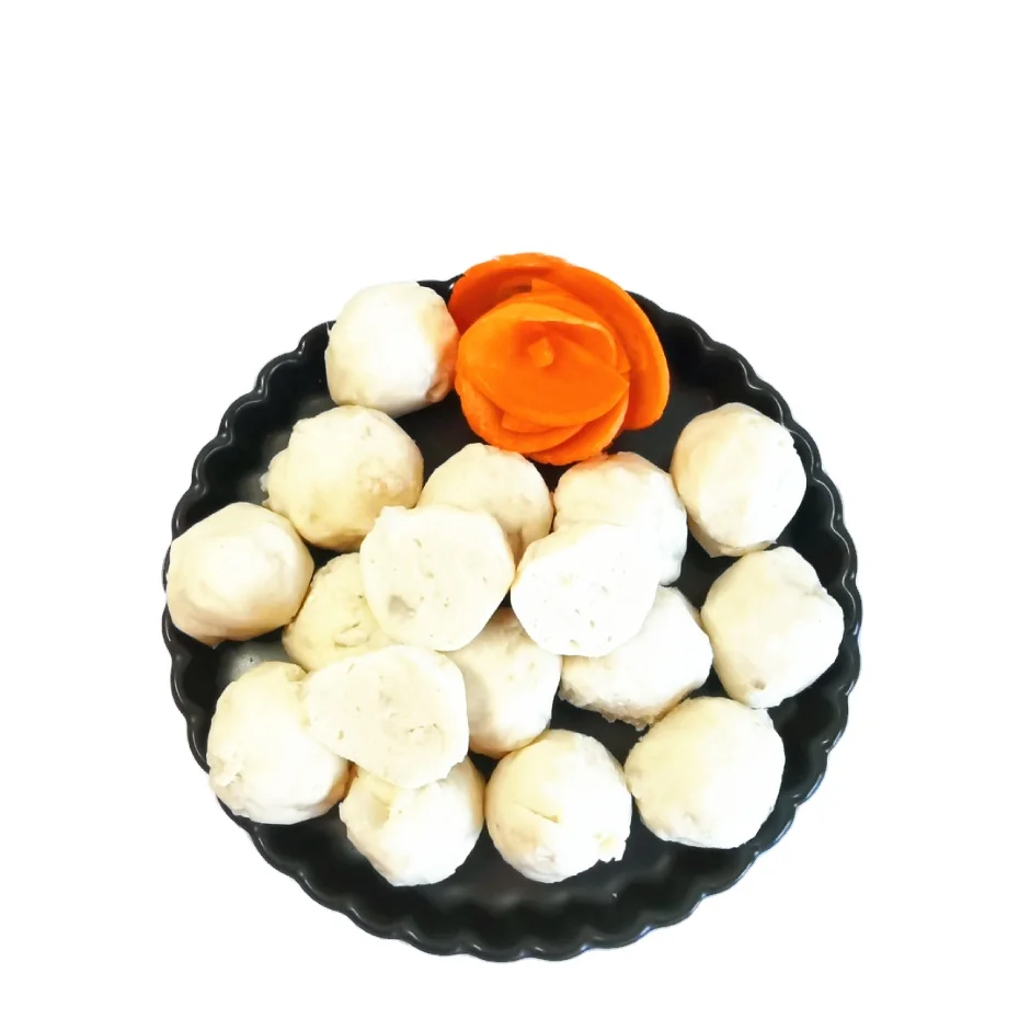 Wholesale Seafood Products Surimi Product Frozen Cuttlefish Ball For Hot Pot
