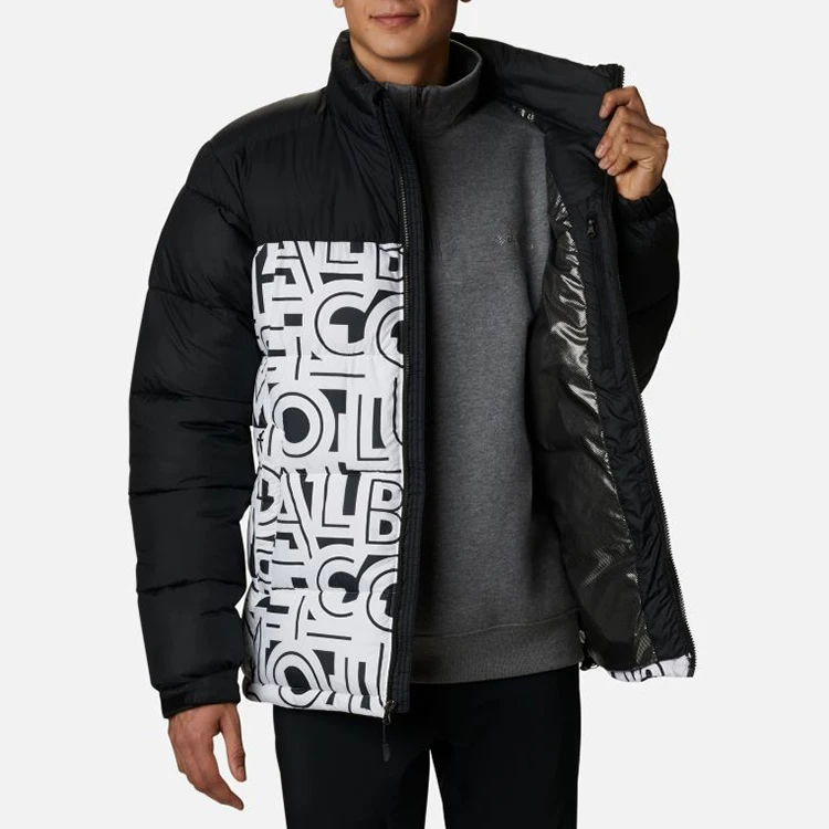 Eco-friendly Winter Outdoor Coat Low Moq Custom Logo Bomber Jacket High Quality Men Puffer Jacket
