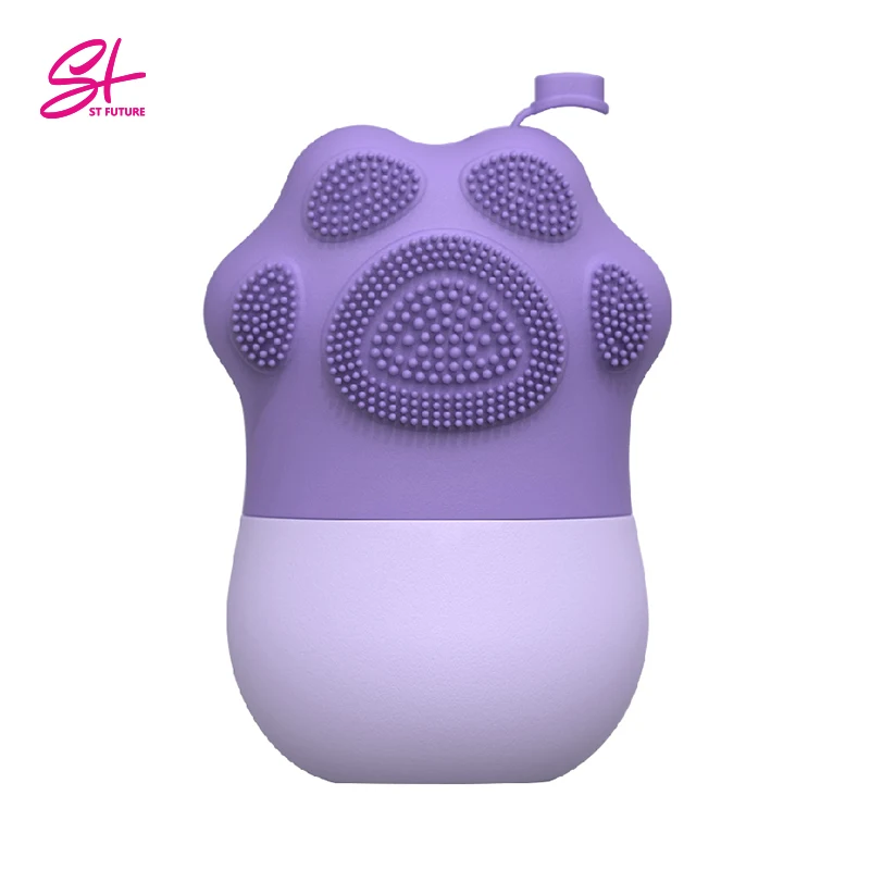 ST FUTURE Home Use DIY Custom Logo Beauty Massage Tool Body Eye Faciale Silicone Mould Massage ice roller face