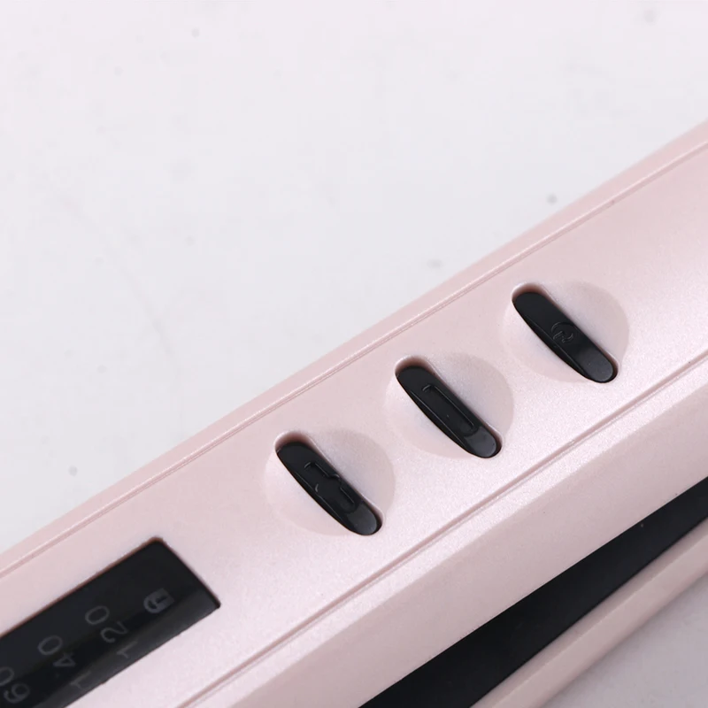 Amazon online shopping hairstyle equipment of PTC heating element private label hair straightener flat iron