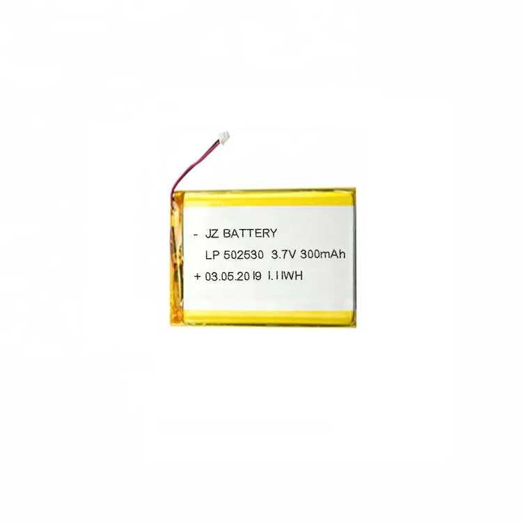 China Manufacturer 451550 3.7v 300mah lipo rechargeable battery
