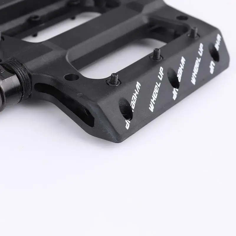 
WHEEL UP MTB Mountain Bike Pedal High Quality Nylon Fiber Closed 2 Bearing Non-slip Bicycle Pedals Fixed Gear Bike Pedal 