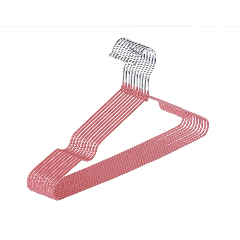 Clothes Hanger Factory Sale Glory Hanger Non-slip Slim Steel Wire Garment Coat Hanger