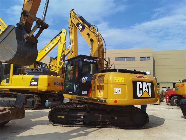 second hand CAT big and large excavator 320D used cat 320D 326D crawler excavator with winch FOR SALE