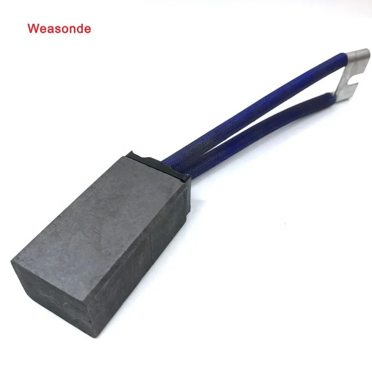 Electric graphite carbon brushes 634 for hydroelectric power station and water turbine generators dimensions 25*32*60mm
