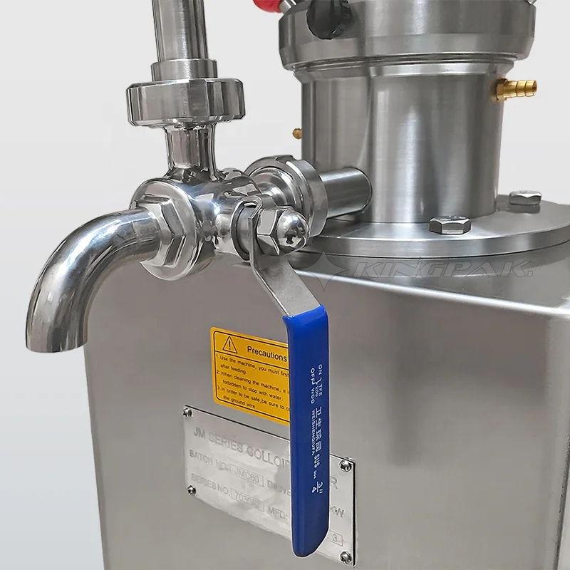 JMC60 сверхтонкая Вертикальная коллоидная мельница, машина для измельчения арахисового масла