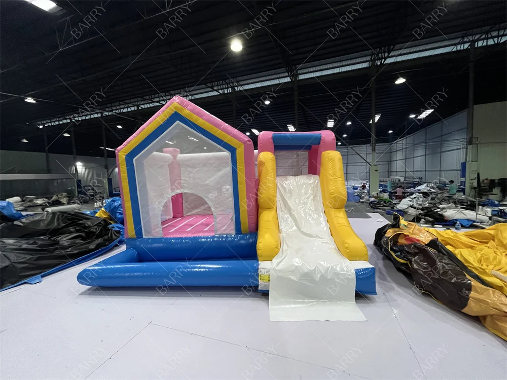 Bouncer Slide Combo Commercial Inflatable Bouncer Inflatable Bounce Castle For Kids Jumper Bouncy Jumping House Party Rentals