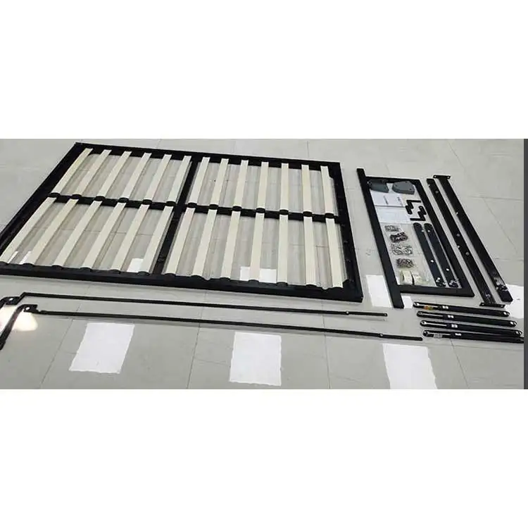 Excellent Quality Horizontal Invisible Hidden Side Folding Wall Bed Hardware With Desk