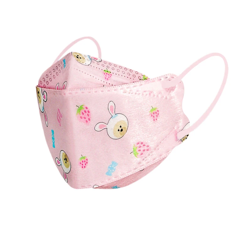 Детская маска KN95 одноразовая 3D корейская детская специальная 3D