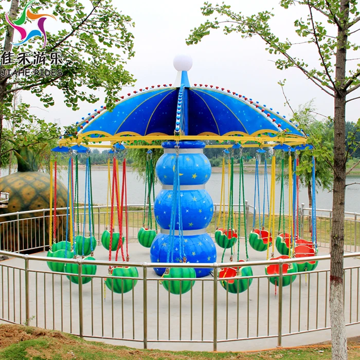 
Entertainment equipment rides Fruit flying chair ride kids electric swing rides 