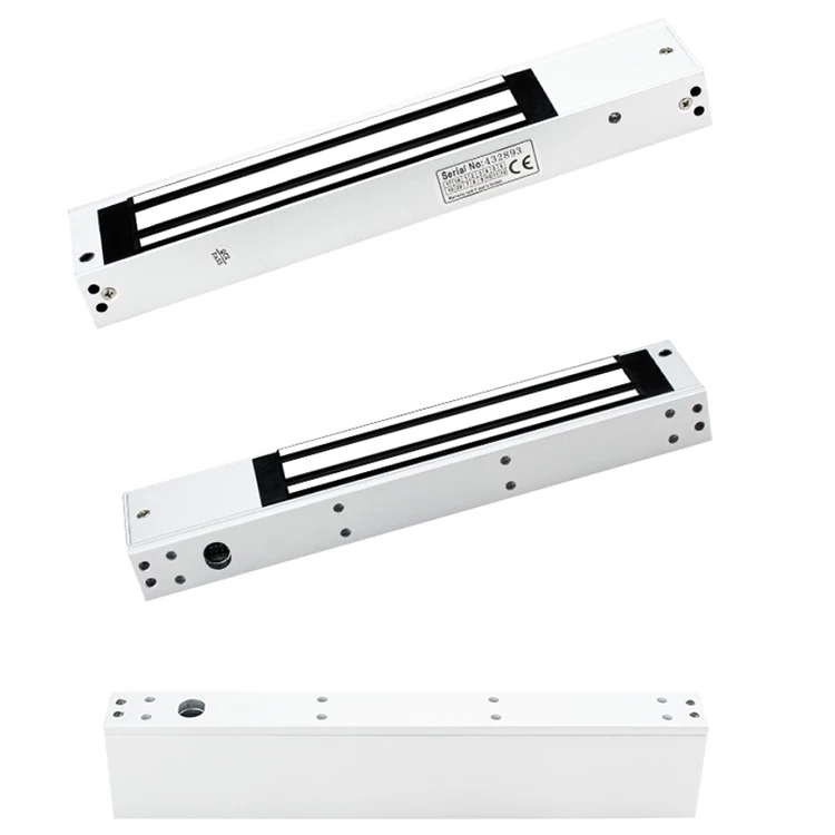 Single door 280kg 600lbs signal output magnetic lock for access control system