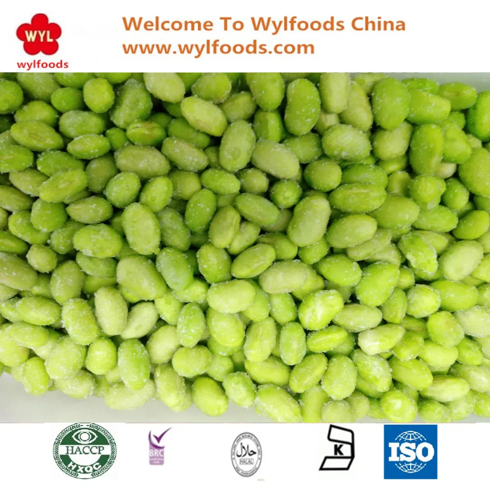 2024 new crop frozen edamame beans frozen peeled edamame beans iqf vegetables