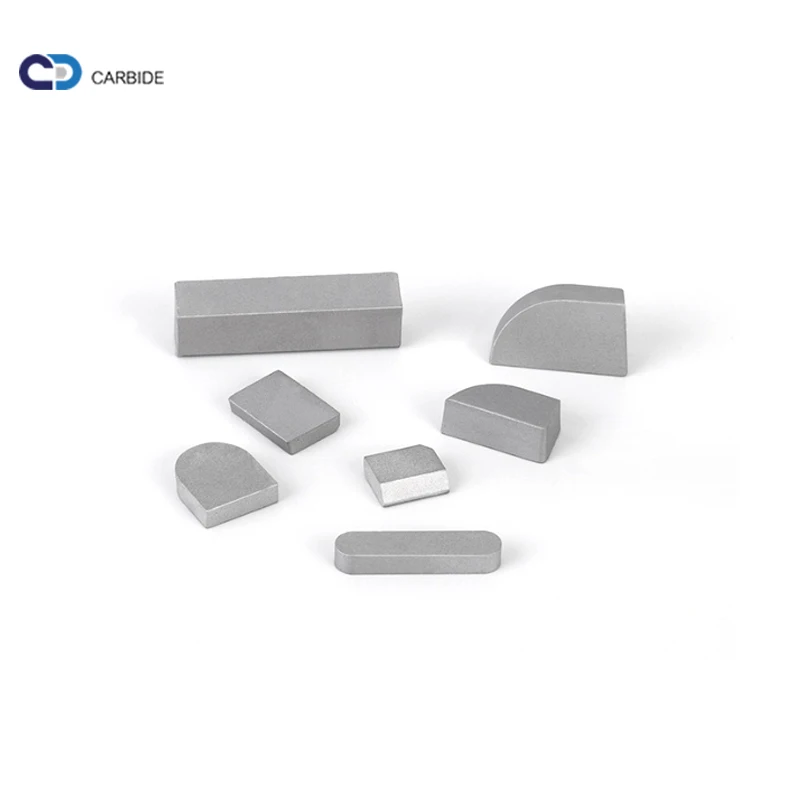 High quality k10 k20 k30 cemented carbide welding tips yt15 brazed cutter insert yg6 yg8 soldering tungsten carbide brazing tip