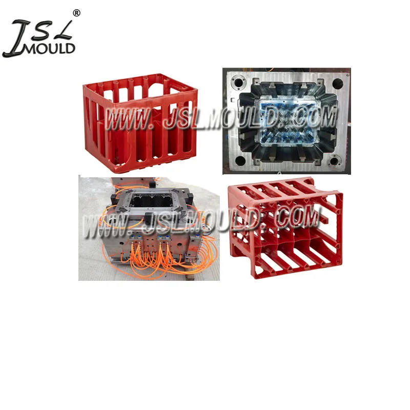 Quality Taizhou JSL Mould Factory Plastic Injection Bottles Beer Crate Mold