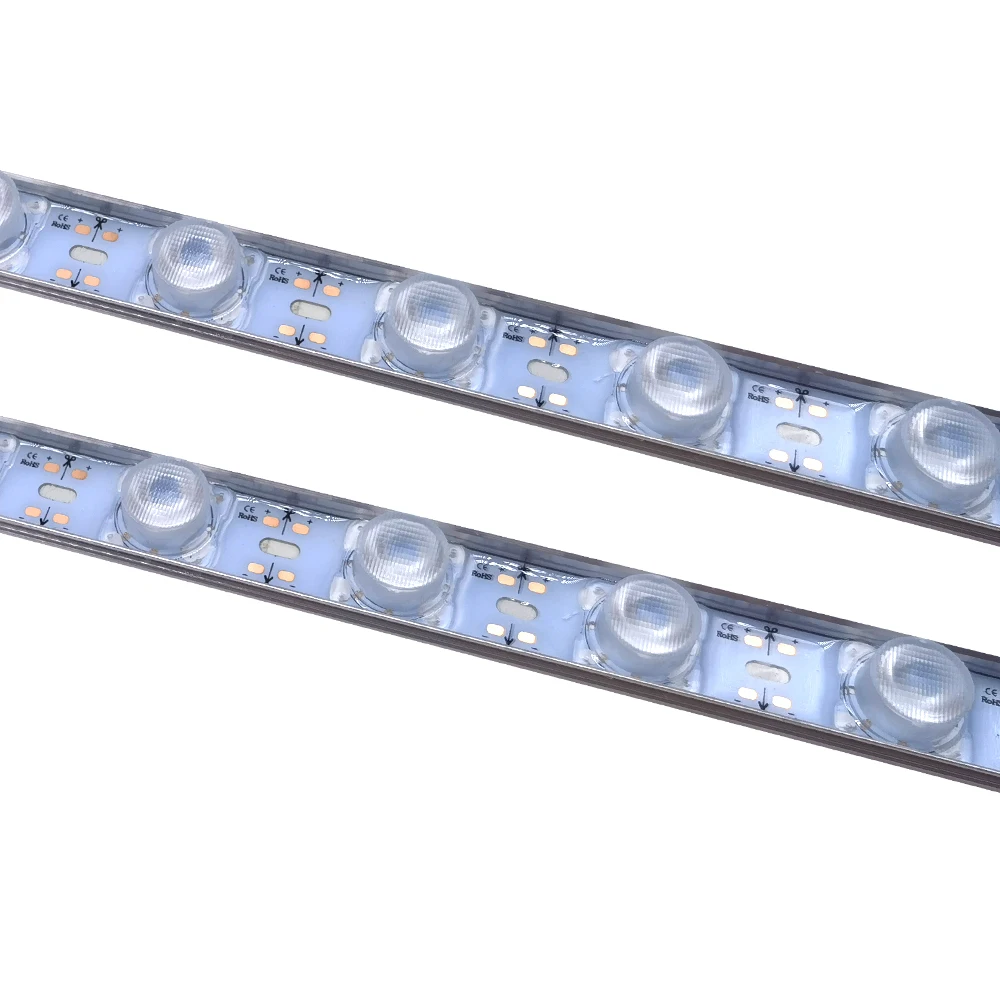 LED Strip Light Waterproof Rigid LED Light Bar Aluminum Ce 60 75 LED TV Backlight Advertising Double Sided Light Box Norming Led