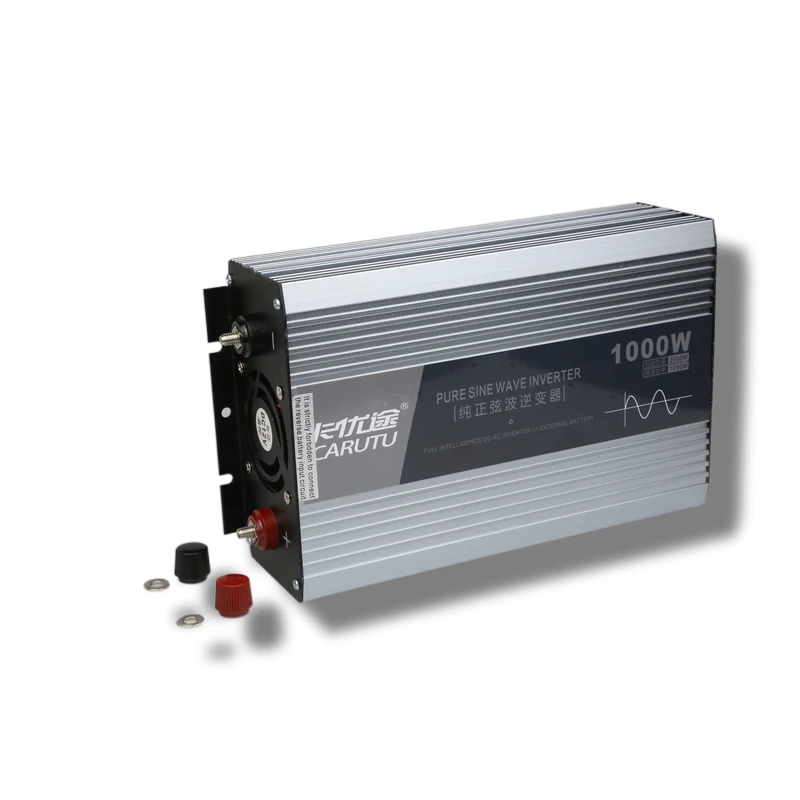 1000 watt Voltage Converter 12VDC to  220 VAC Power Inverter Car Micro Inverter