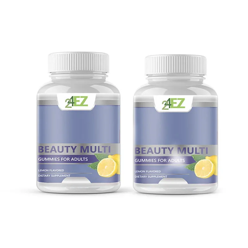 Healthcare Wholesale American Organic Supplement Beauty Multivitamin Gummy  Gummies and Chewables skin whitening
