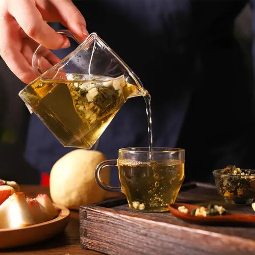 
small custom packaging oolong flavor tea, Triangle individual tea bags peach flavor tea 