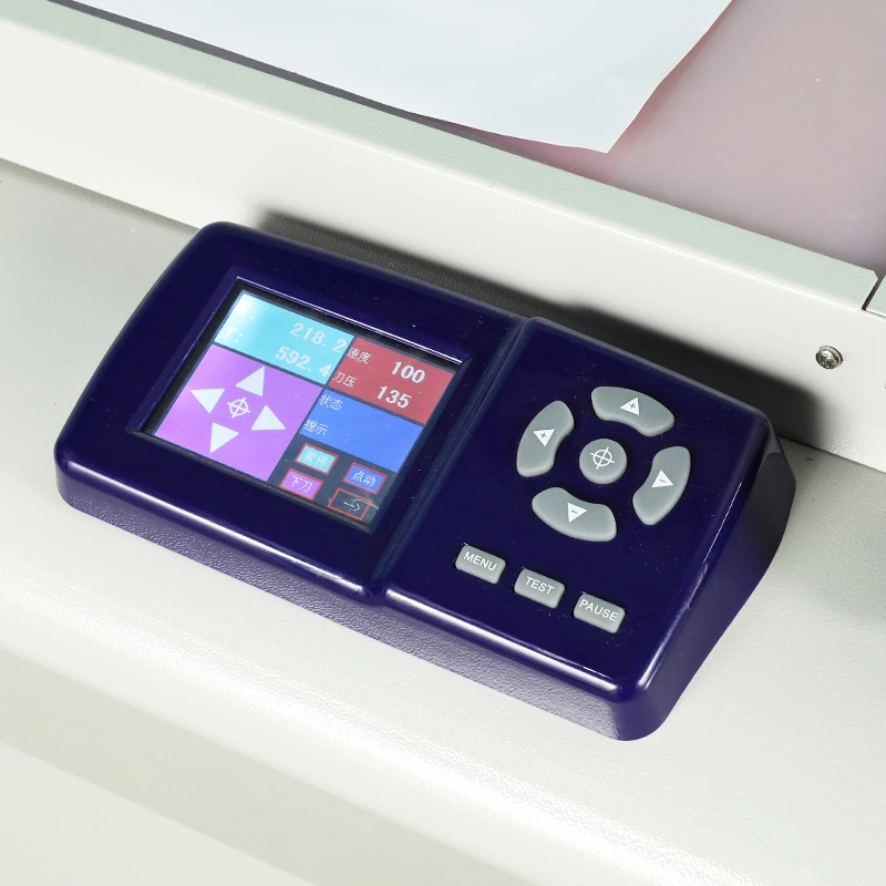 pvc cardboard flat digital die cutting machine