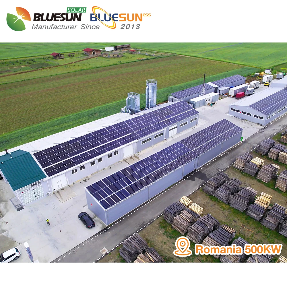 Solar System 1Mw 2Mw 5Mw 3 Phase Grid Tie Solar System On Grid Solar Power System Anti Backfolw Mppt Inverter For Commercial