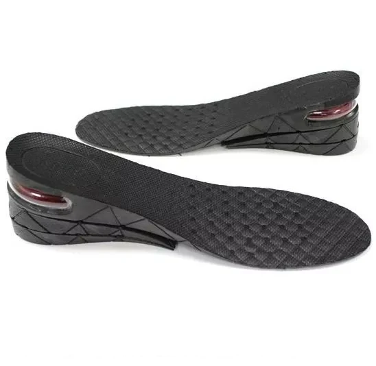 Men and Women Breathable 3 5 7 9 CM Air Cushion Invisible Shoe Pads Lift Adjustable Cut Height Increase Insoles Heel Inserts